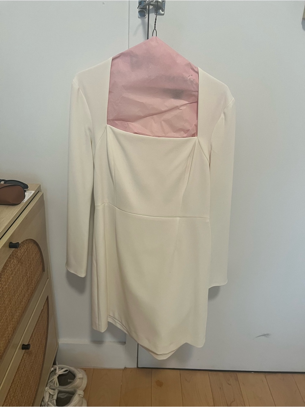 French Connection Cream Mini Dress